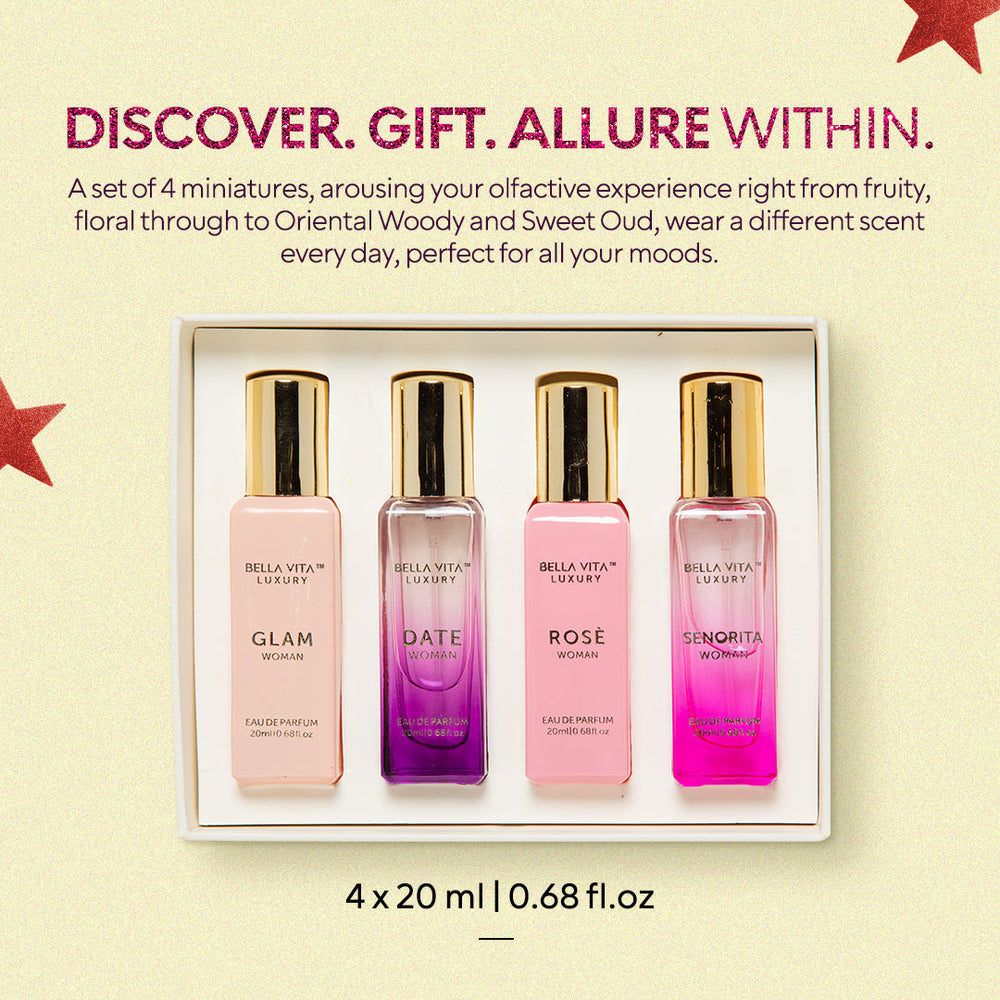 باقة هدايا العطور للنساء