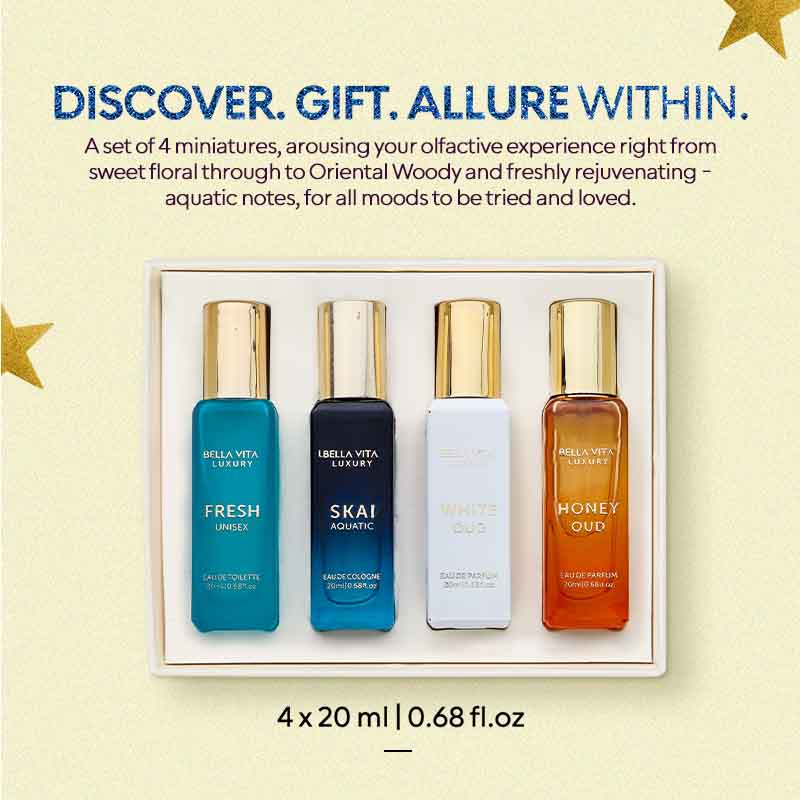 باقة هدايا العطور للجنسين