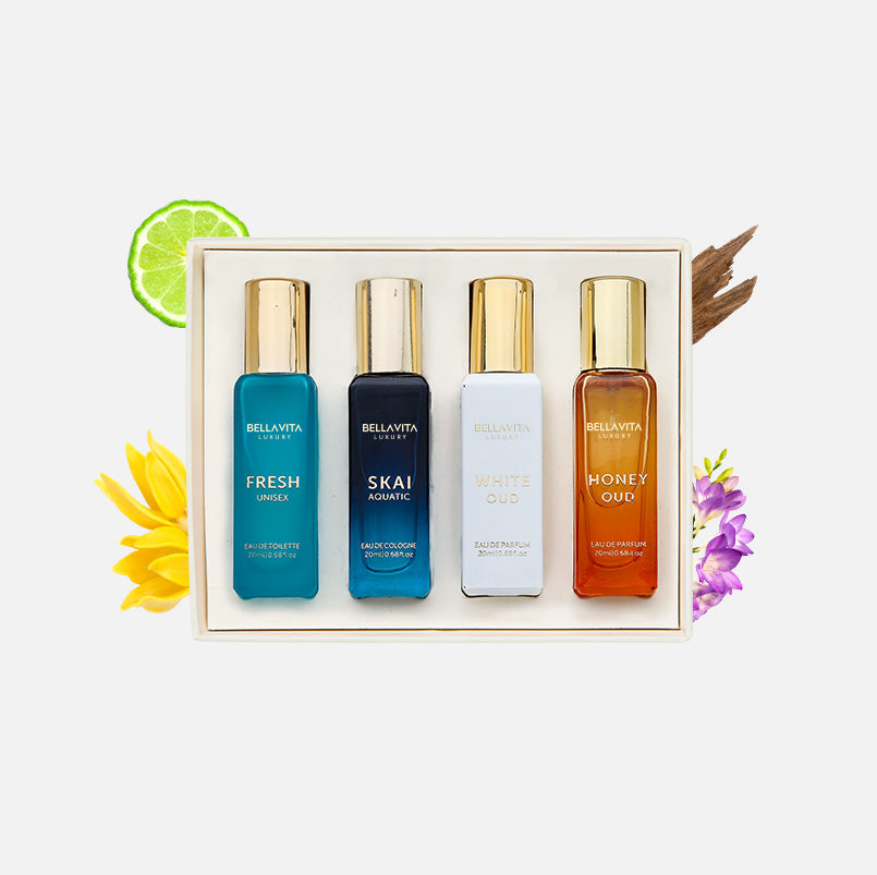 باقة هدايا العطور للجنسين